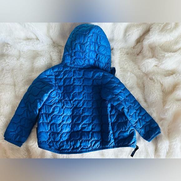 The North Face Kids Quilted Thermoball Puffer Jacket in Blue - Picture 5 of 5